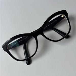Prada • Black Cat-Eye Glasses